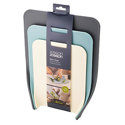 Joseph Joseph Nest Set of 3 Chopping Boards, Opal